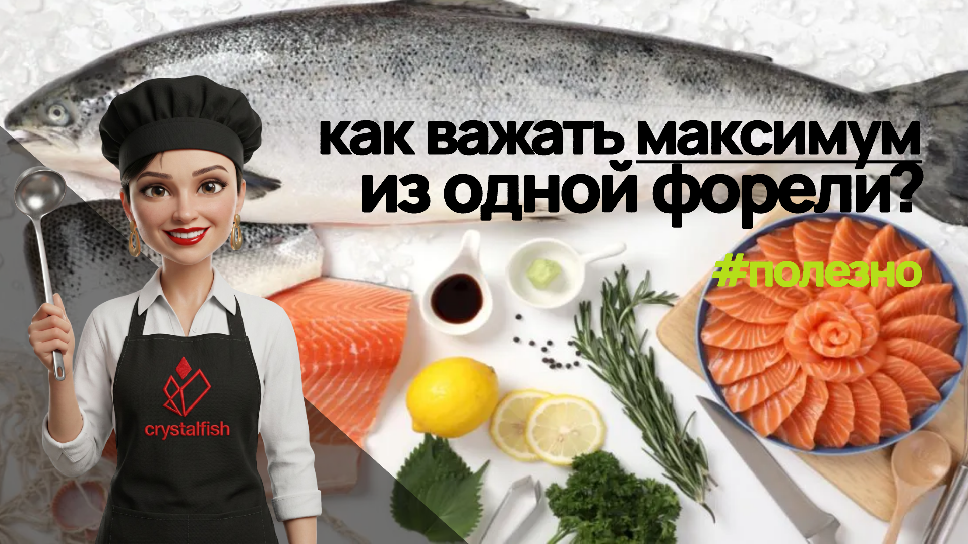 Как выжать из одной форели максимум: ни грамма впустую