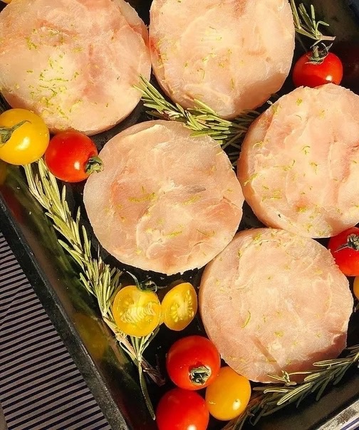 Медальоны из филе хека 400 г